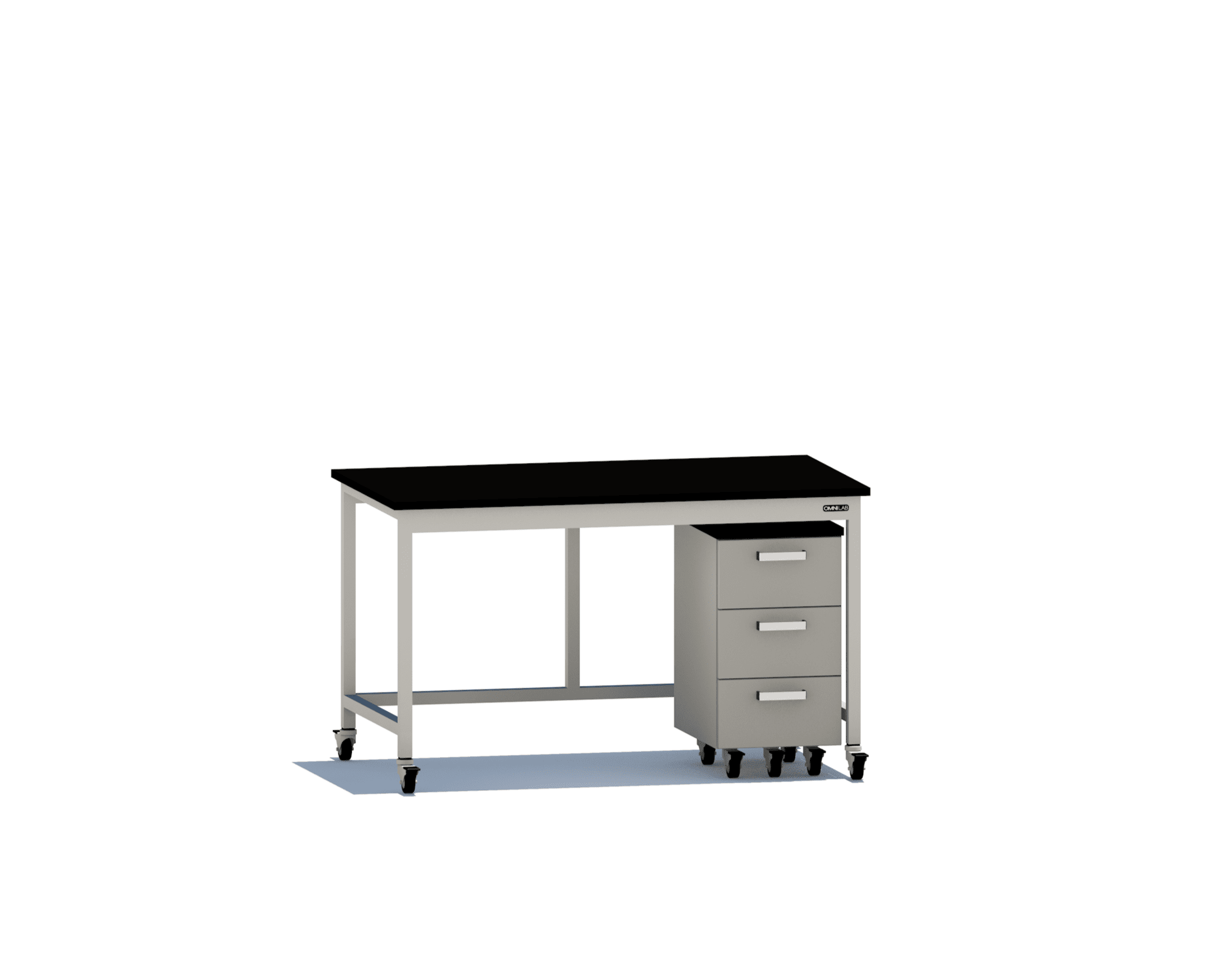 Complete Lab Table 1 - mobile Lab Tables OMNI Lab Solutions 60" wide Mobile