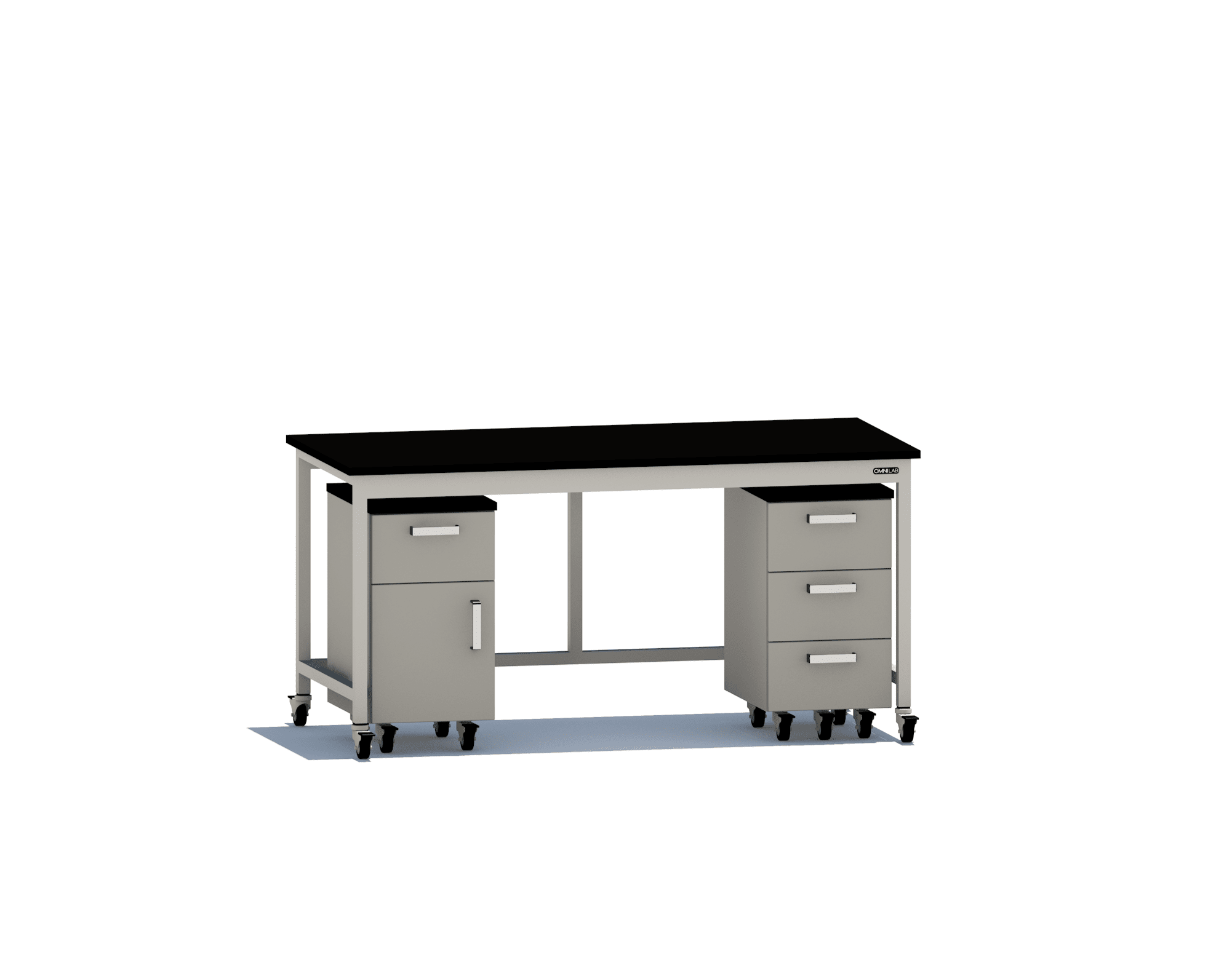 Complete Lab Table 1 - mobile Lab Tables OMNI Lab Solutions 72" wide Mobile