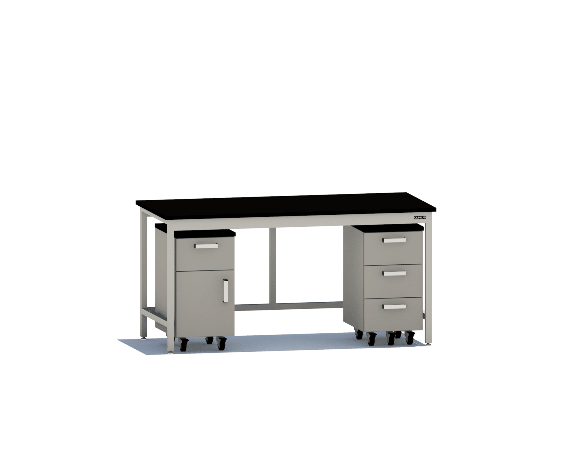 Complete Lab Table 1 Lab Tables OMNI Lab Solutions 72" wide Fixed
