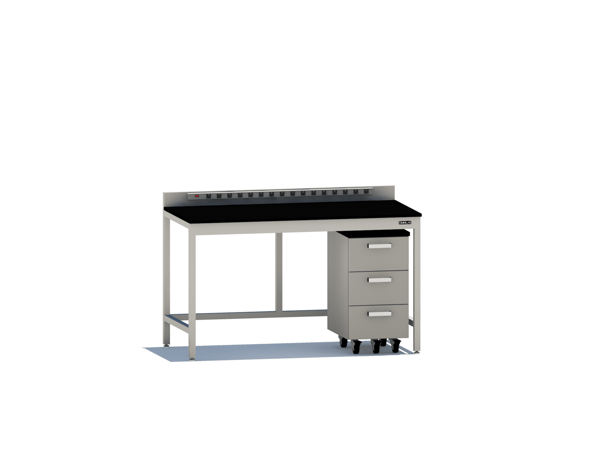 Complete Lab Table 2 Lab Tables OMNI Lab Solutions 60" wide Fixed