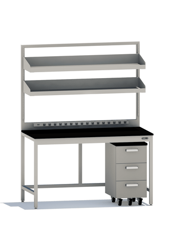 Complete Lab Table 3 Lab Tables omnilabsolutions 60" wide Fixed 