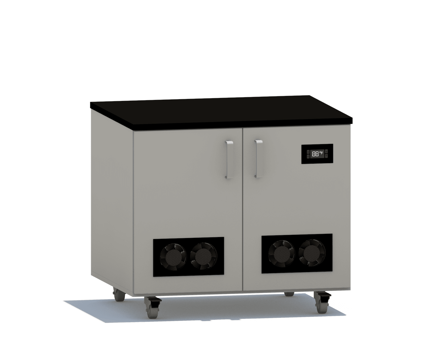 Dual Pump Enclosure - Mobile Pump Enclosures OMNI Lab Solutions