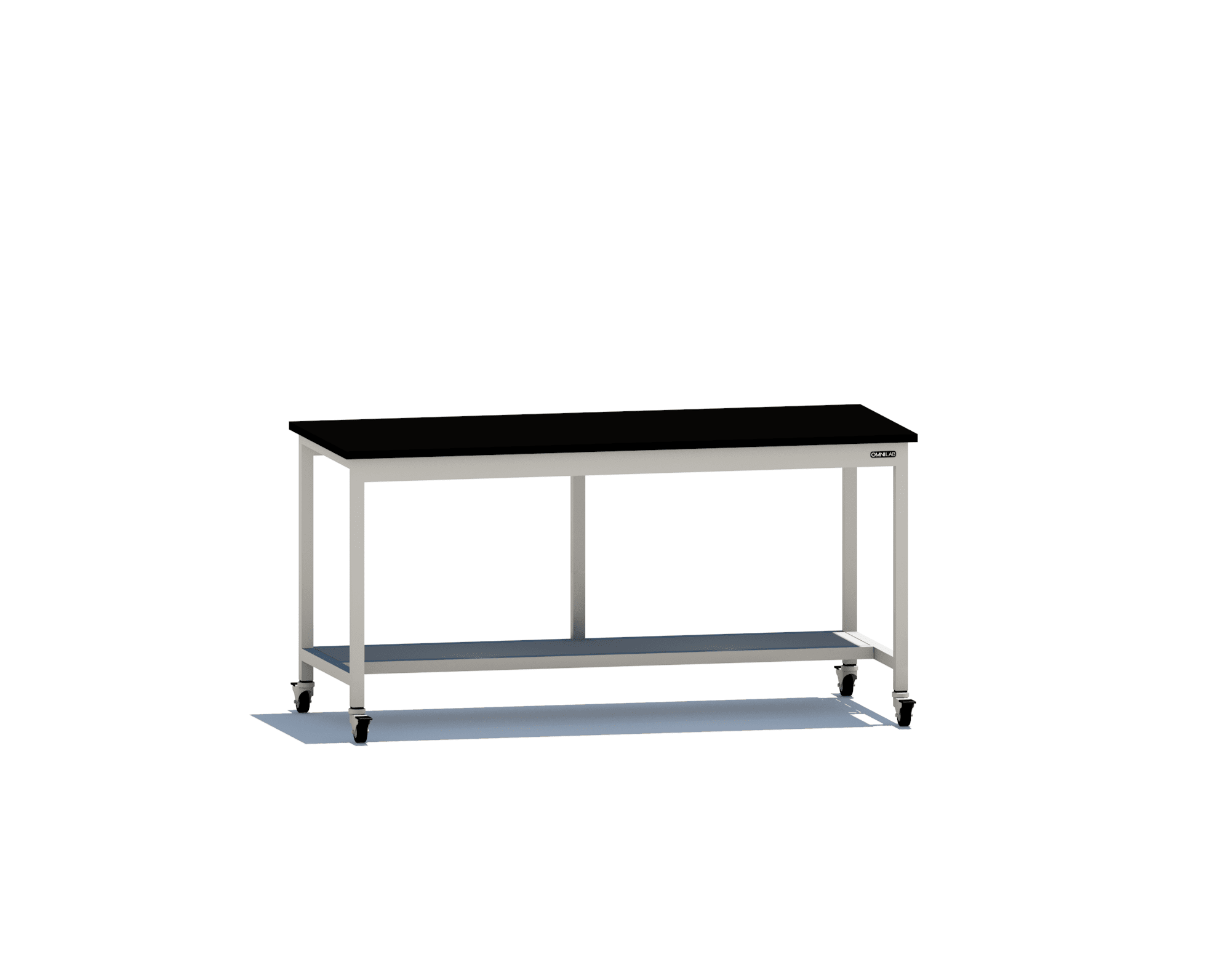 Essential Table 2 - mobile Lab Tables OMNI Lab Solutions 72" wide