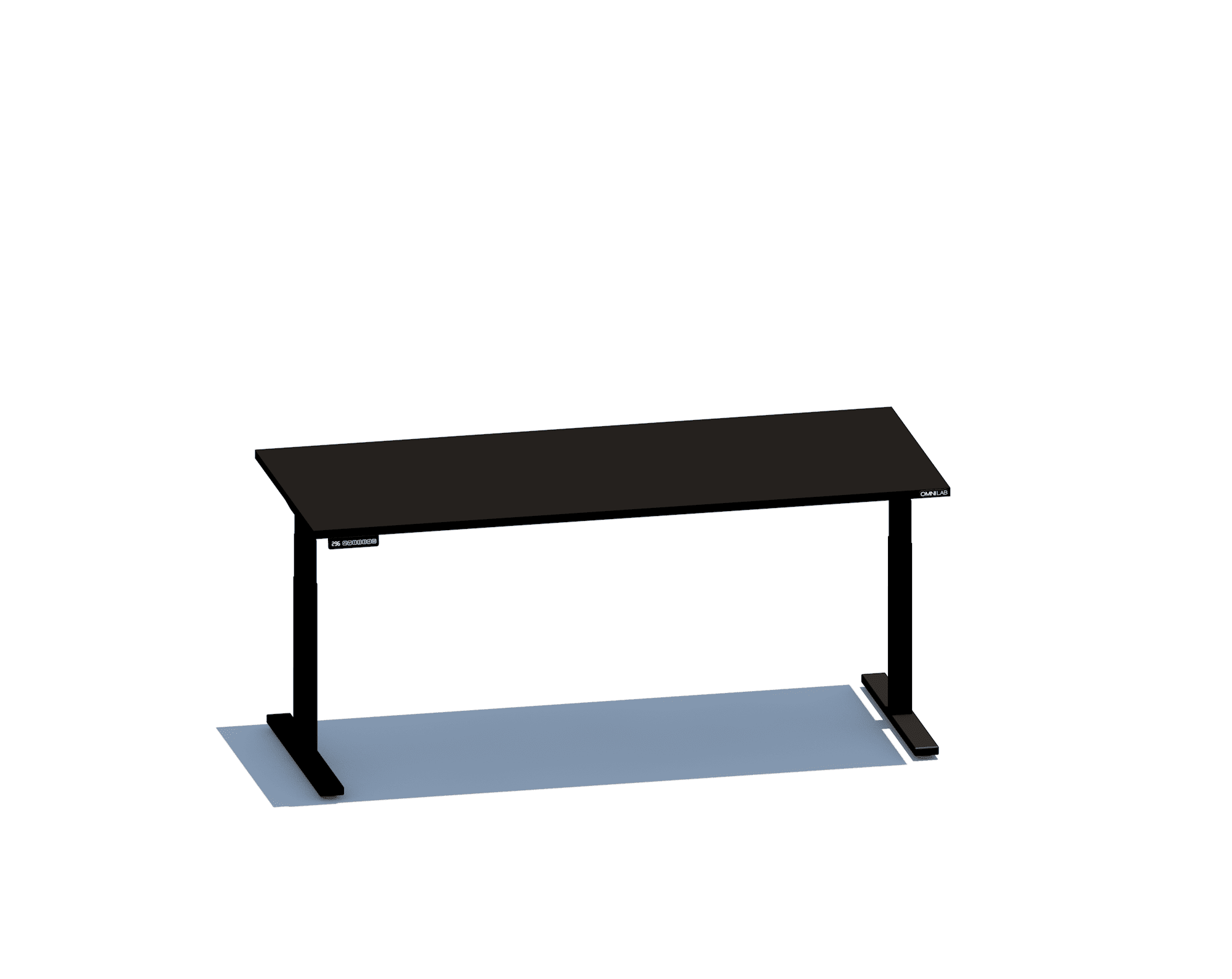 Height Adjustable Lab Desk Laboratory Desk OMNI Lab Solutions 72" wide Fixed