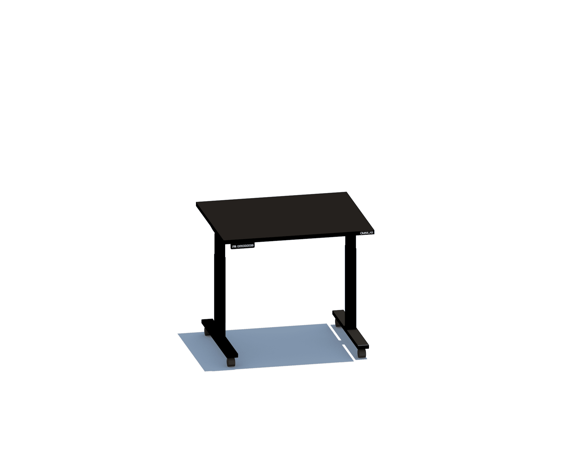Height Adjustable Lab Desk - mobile Laboratory Desk OMNI Lab Solutions 36" wide Mobile