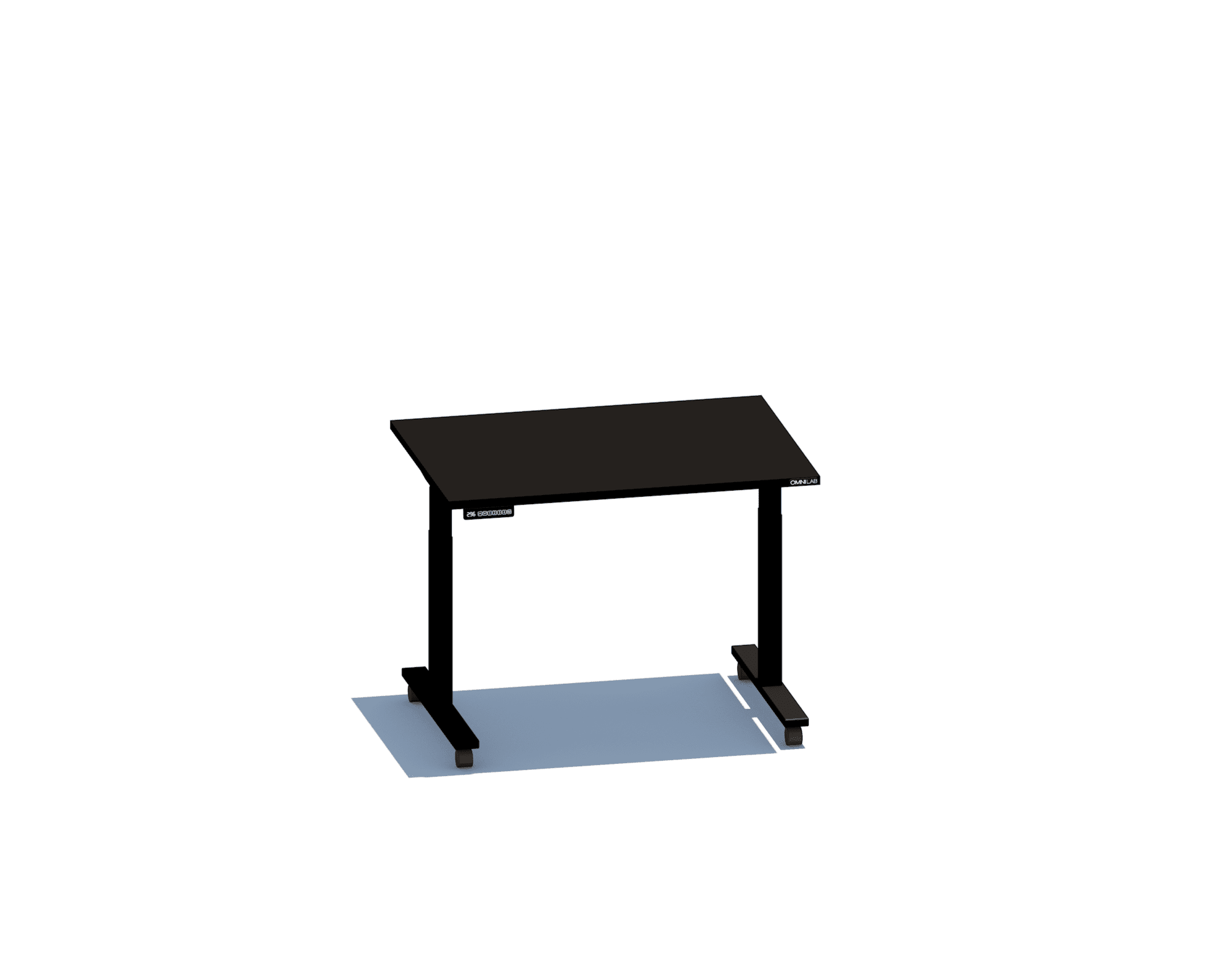 Height Adjustable Lab Desk - mobile Laboratory Desk OMNI Lab Solutions 42" wide Mobile