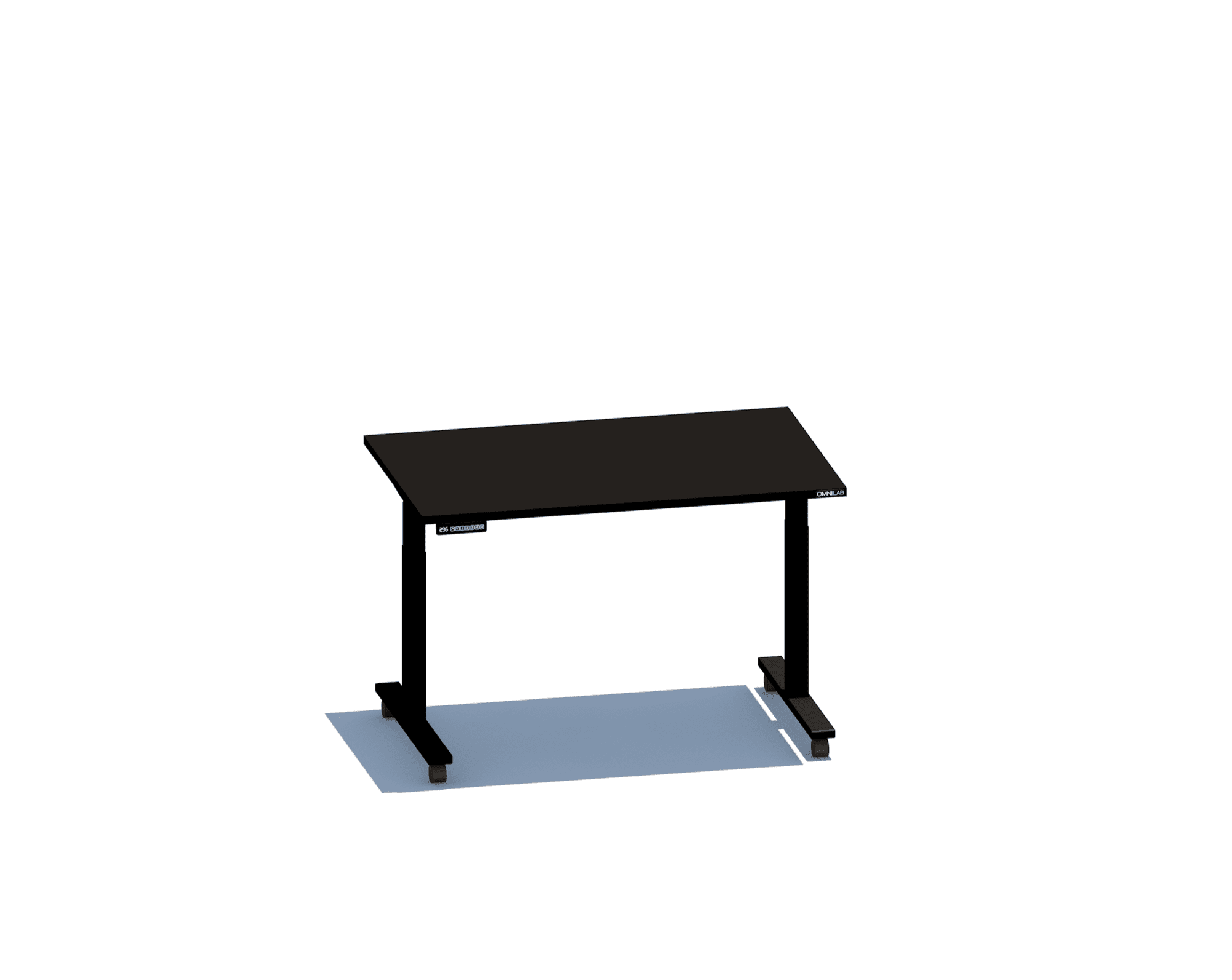 Height Adjustable Lab Desk - mobile Laboratory Desk OMNI Lab Solutions 48" wide Mobile