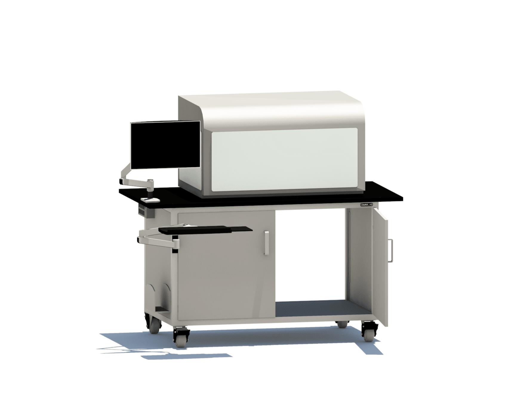 Liquid Handler Bench - series one Liquid Handler Benches OMNI Lab Solutions 66" wide