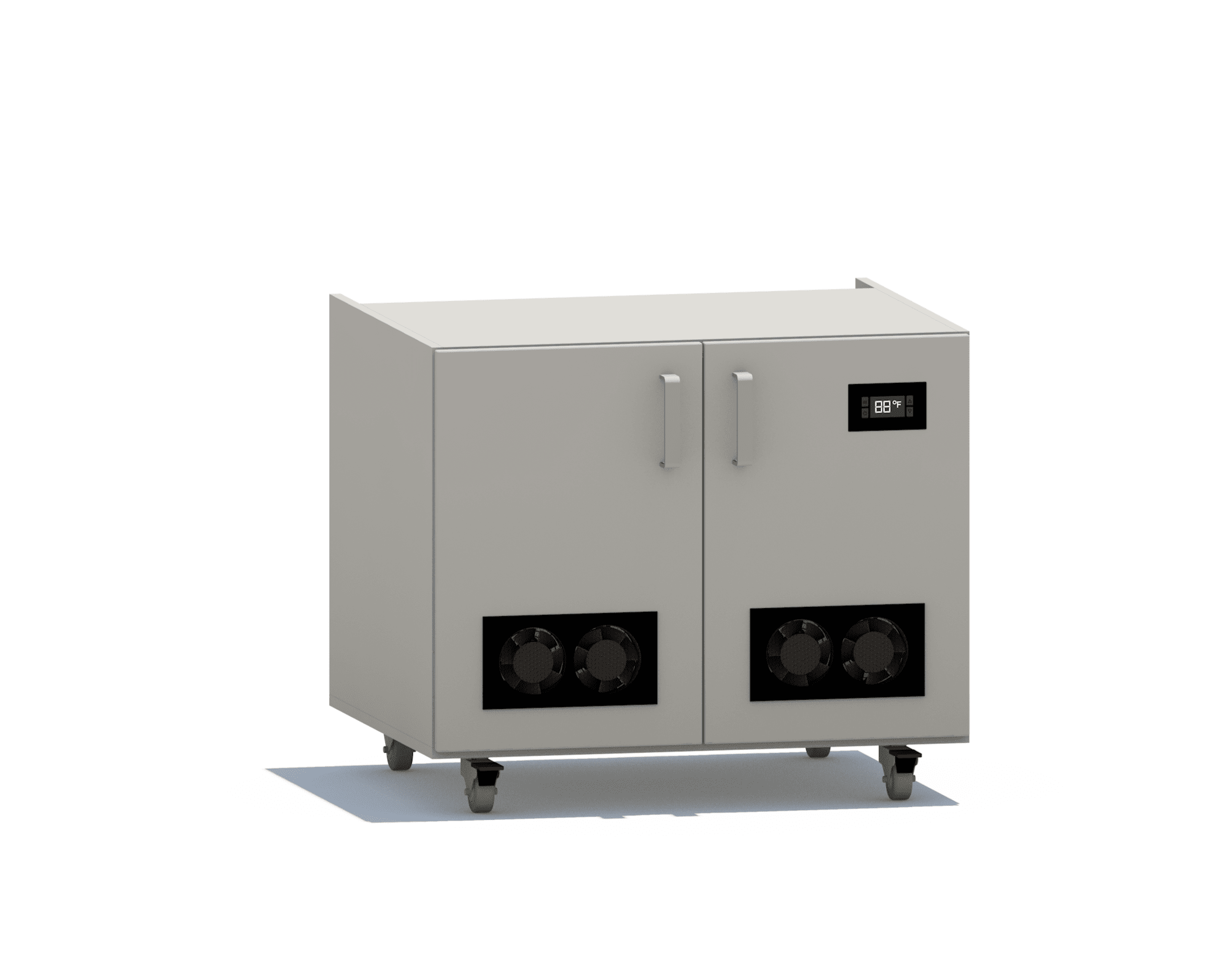 Dual Pump Enclosure - Mobile Pump Enclosures OMNI Lab Solutions 