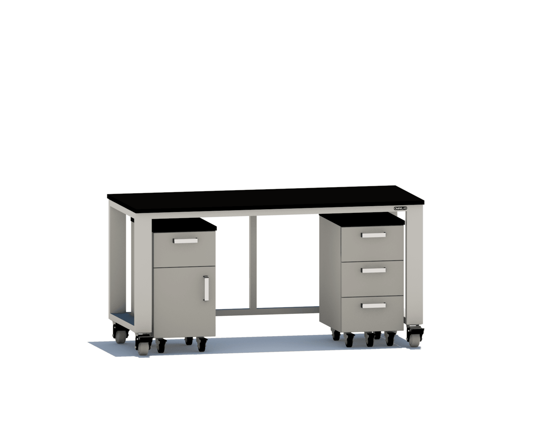 Flex Workstation - series one Workstations OMNI Lab Solutions 72" wide