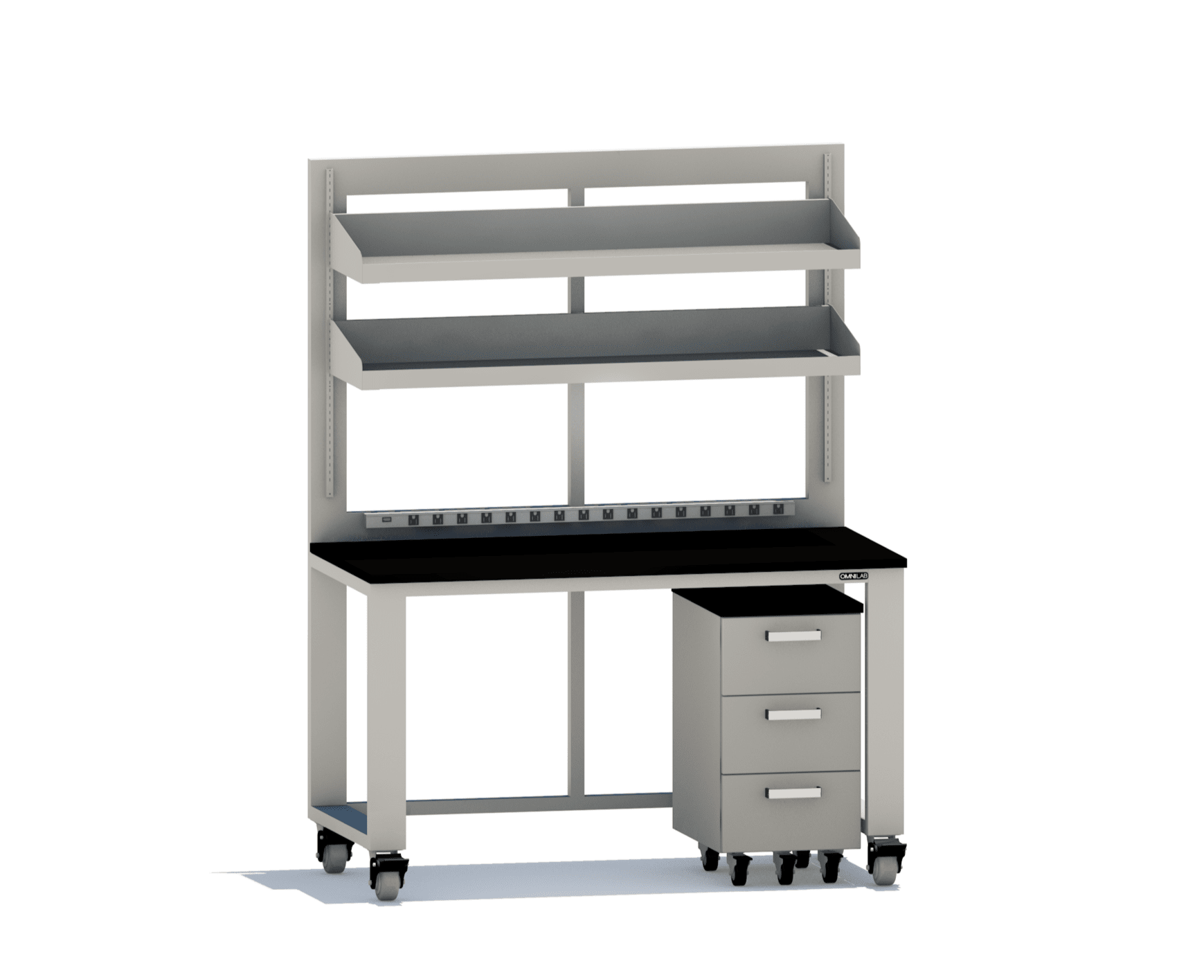 Flex Workstation - series three Workstations OMNI Lab Solutions 60" wide 