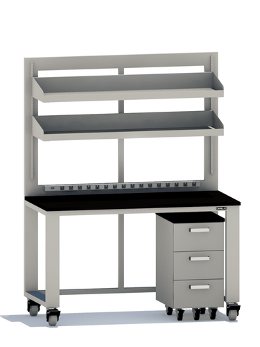 Flex Workstation - series three Workstations OMNI Lab Solutions 60" wide