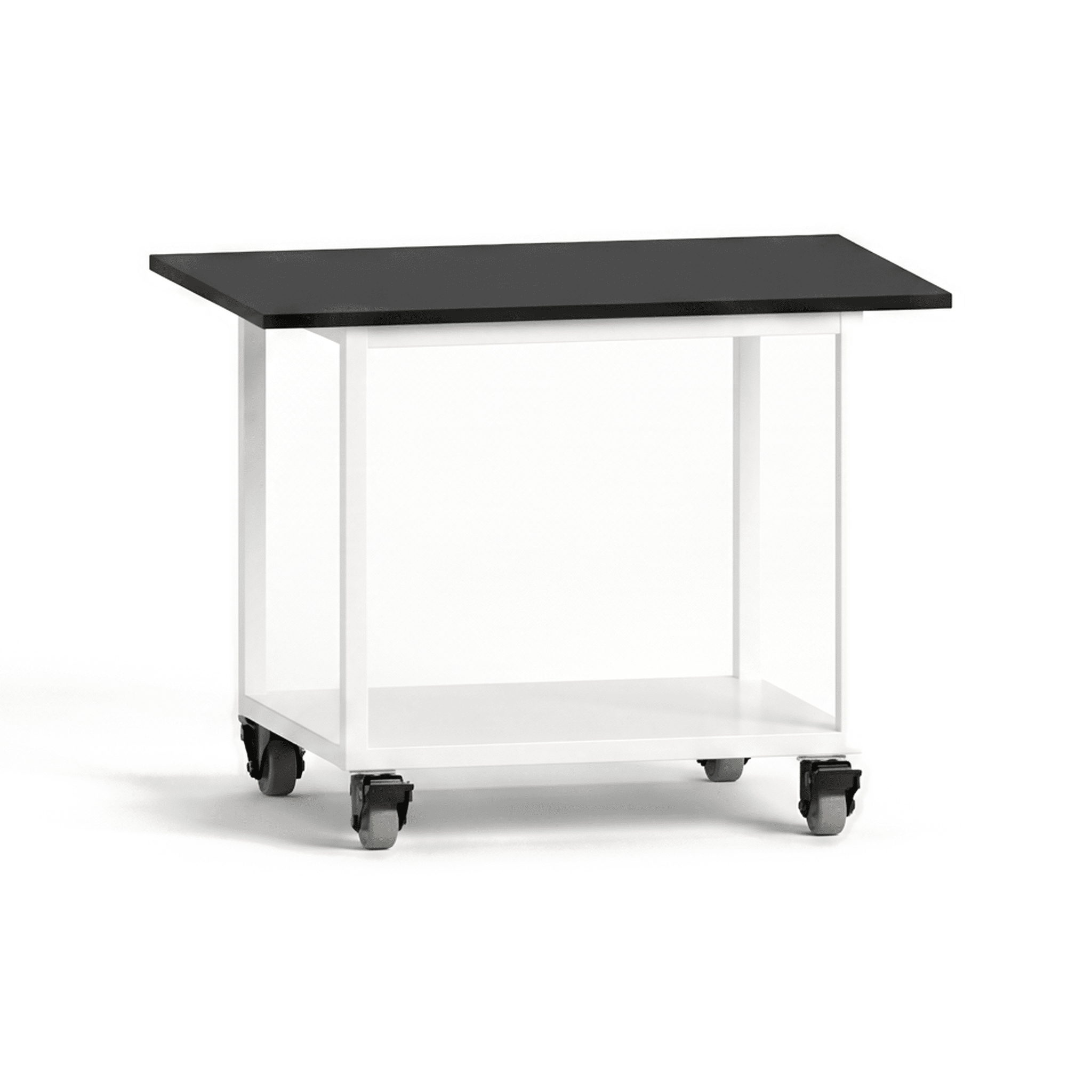Universal Instrument Bench 48W Instrument Bench OMNI Lab Solutions White 