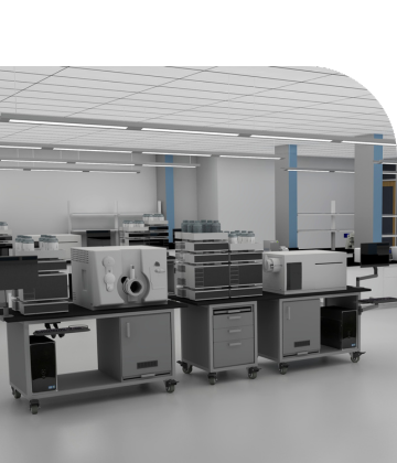 Lab Bench Circulation 3 Types of Lab Benches and How They’re Used – OMNI Lab Solutions
