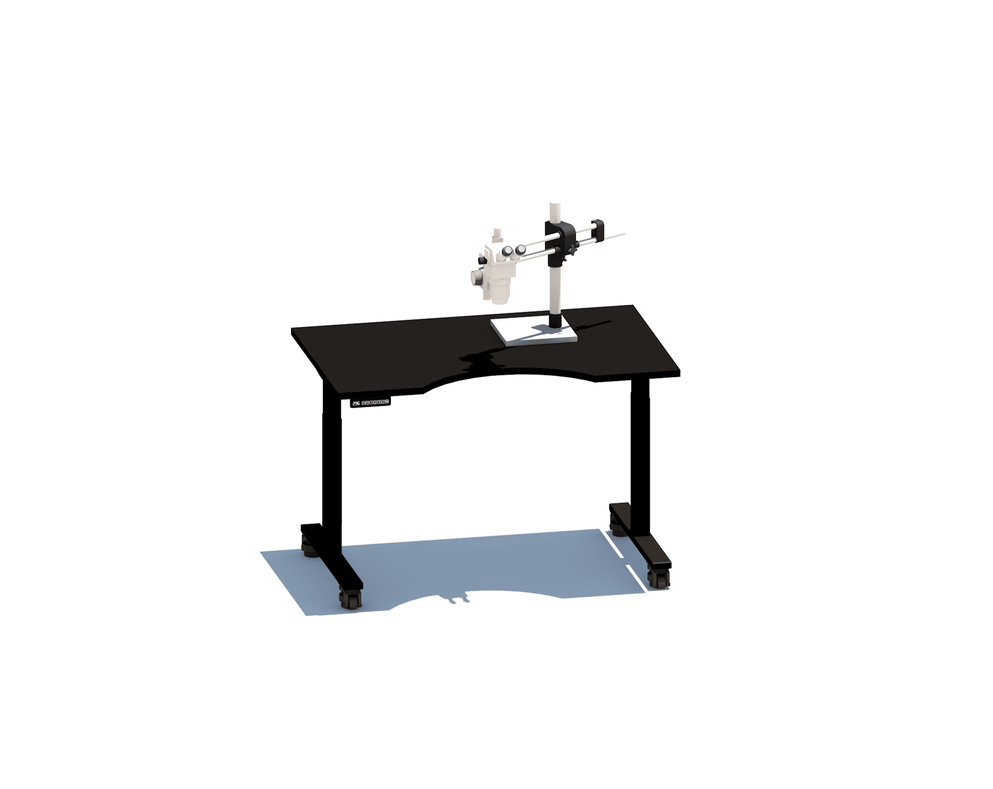 Microscope Station - series two Microscope Stations OMNI Lab Solutions 48" wide Mobile 