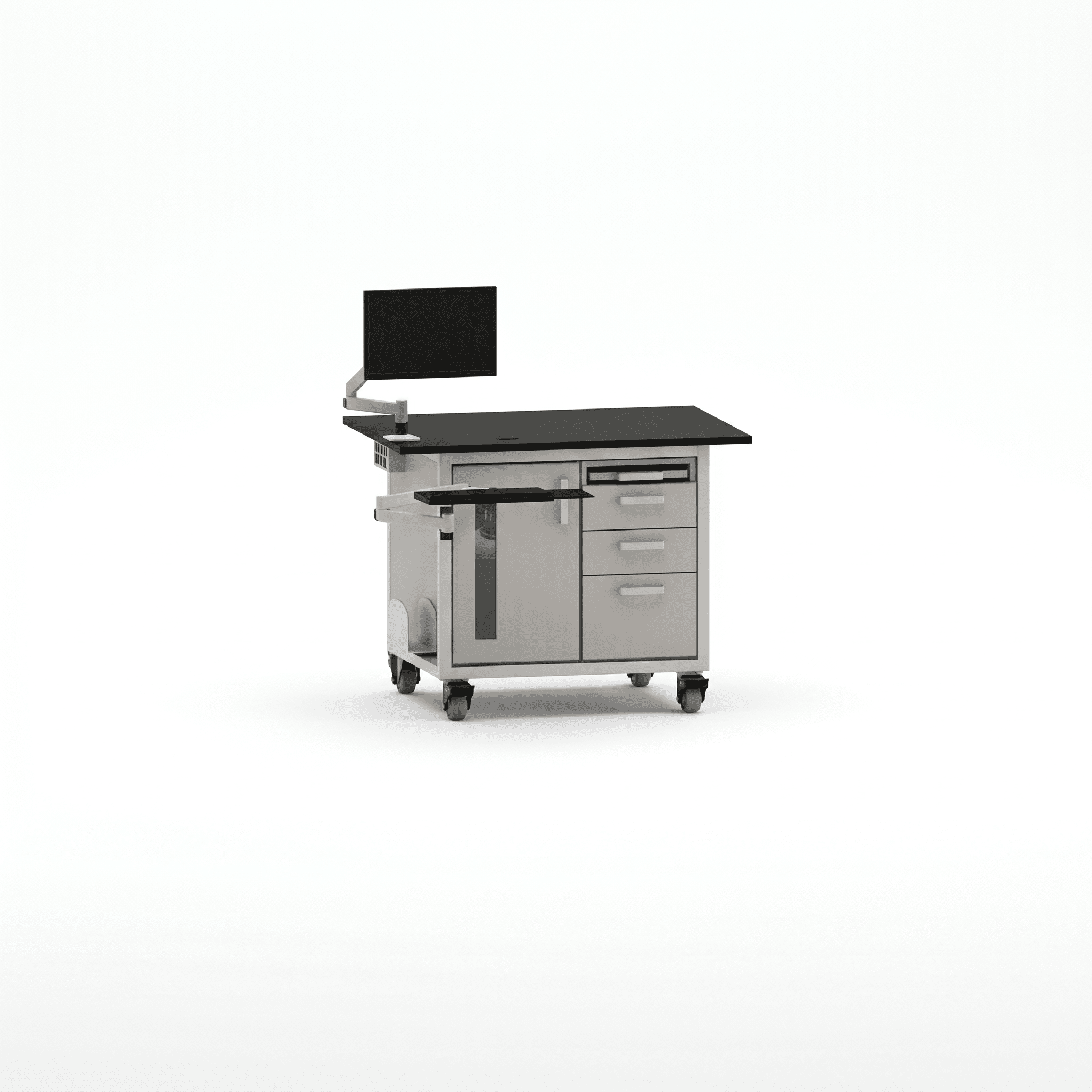 Ultimate HPLC Cart HPLC Cart OMNI Lab Solutions Grey 