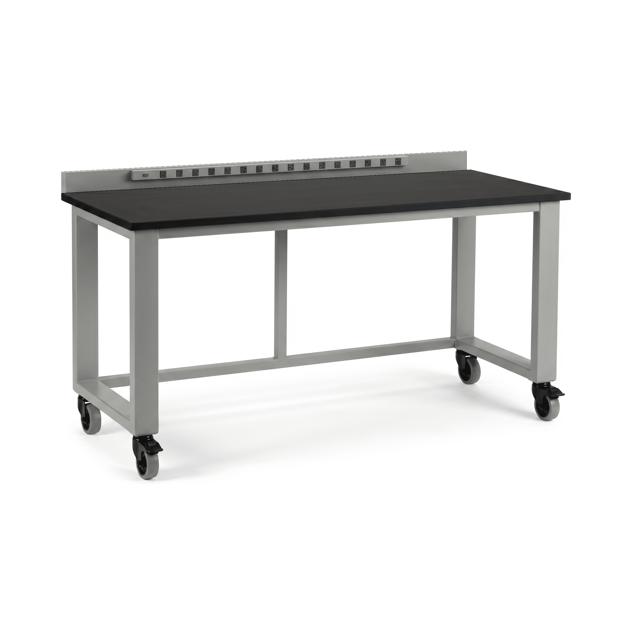 Flex Workbench 72W with Power Bar Work Bench OMNI Lab Solutions Grey 