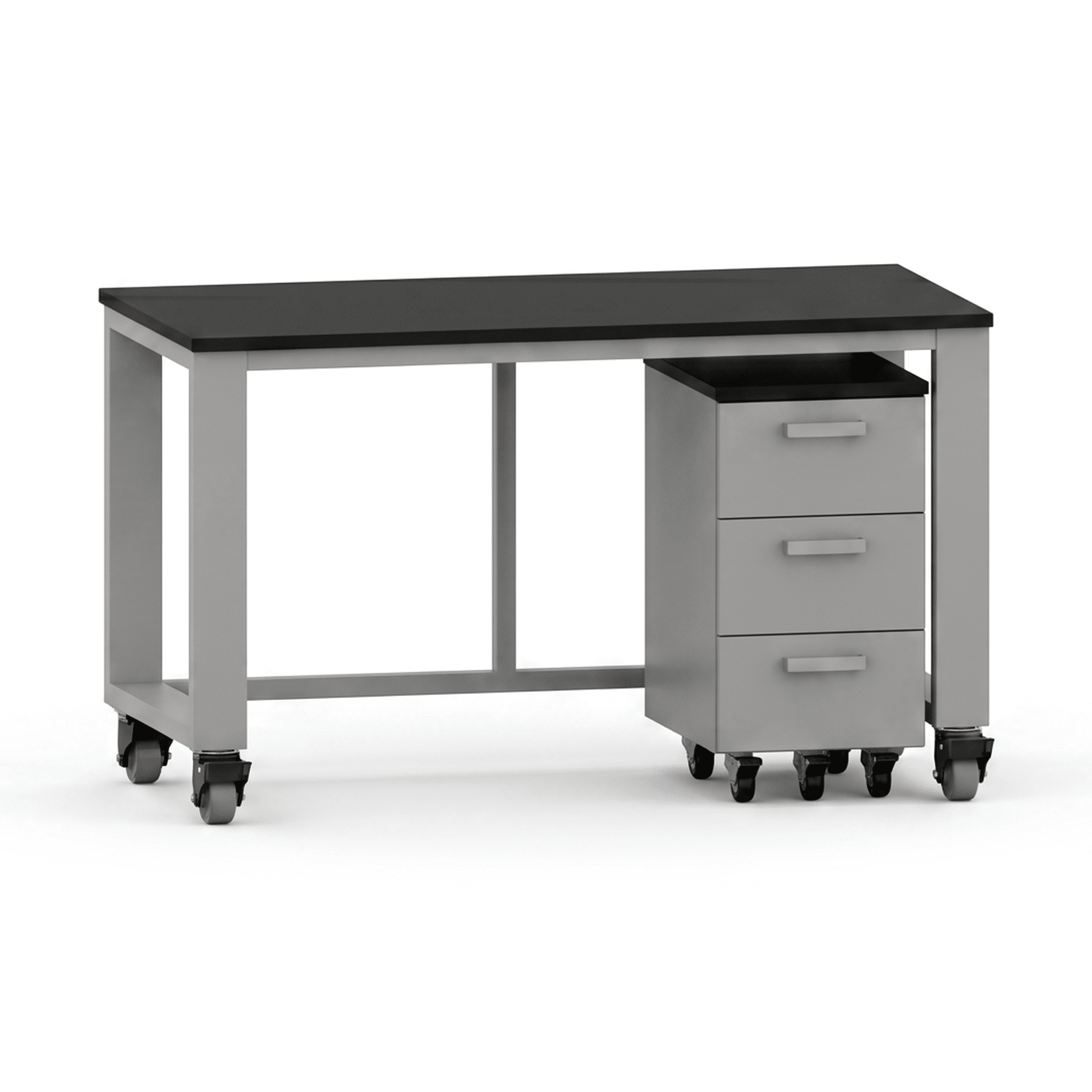 Flex Workbench 60W with Drawer Unit Work Bench OMNI Lab Solutions Grey 