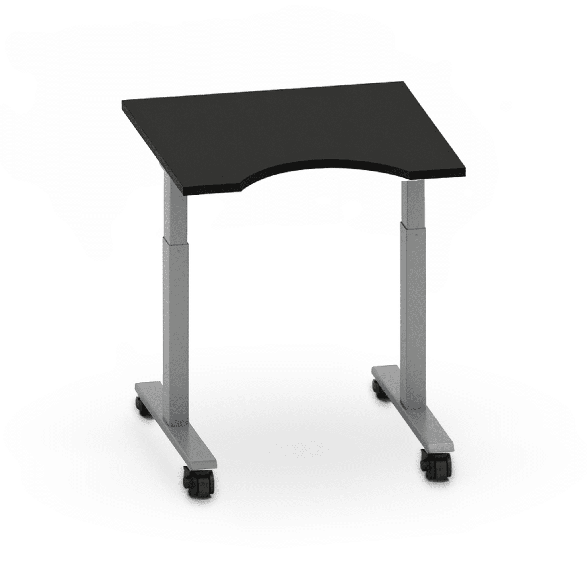 Height Adjustable Microscope Station 30W Microscope Station OMNI Lab Solutions Grey 