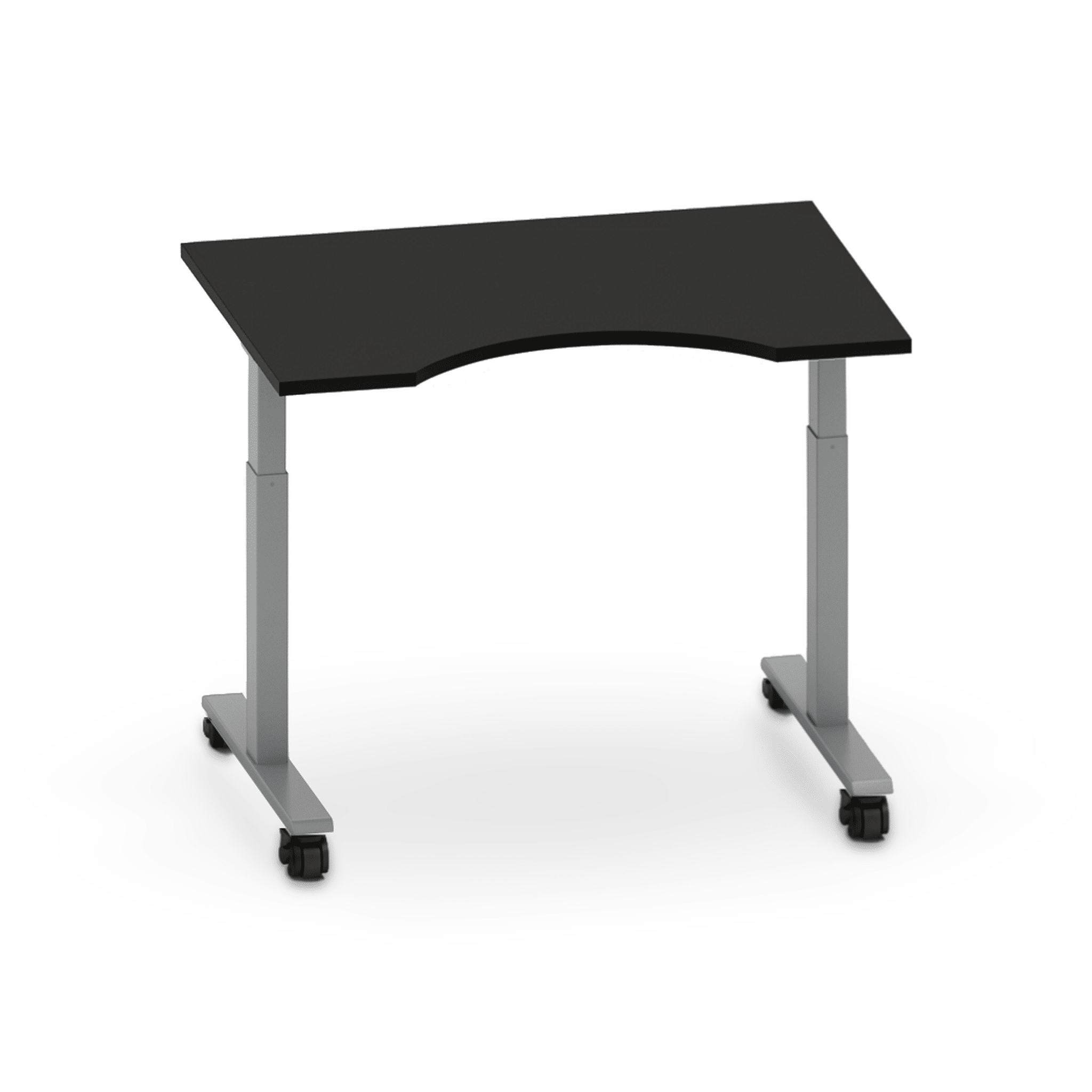 Height Adjustable Microscope Station 42W Microscope Station OMNI Lab Solutions Grey 