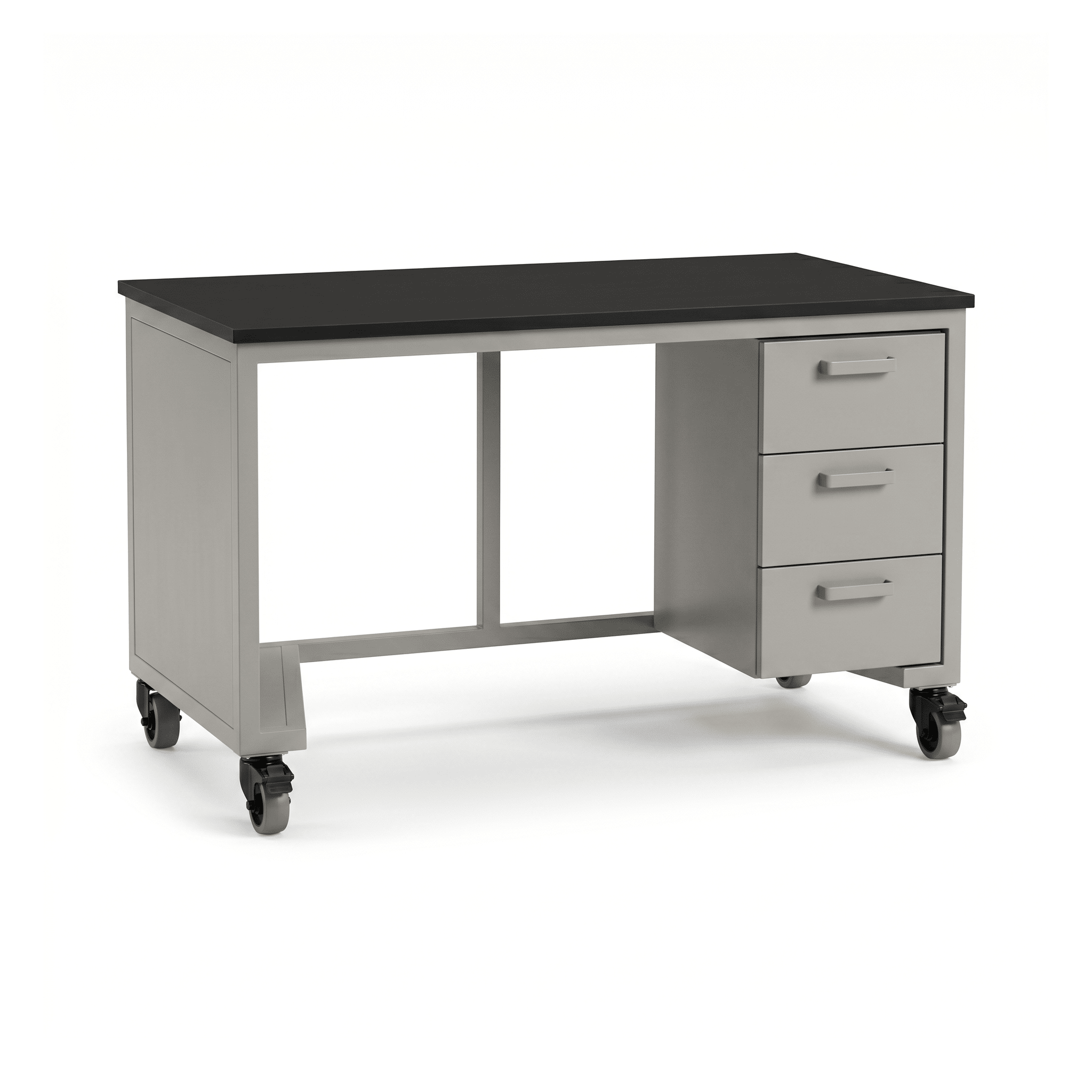 Core Workbench 60W with Drawer Unit Work Bench OMNI Lab Solutions Grey 