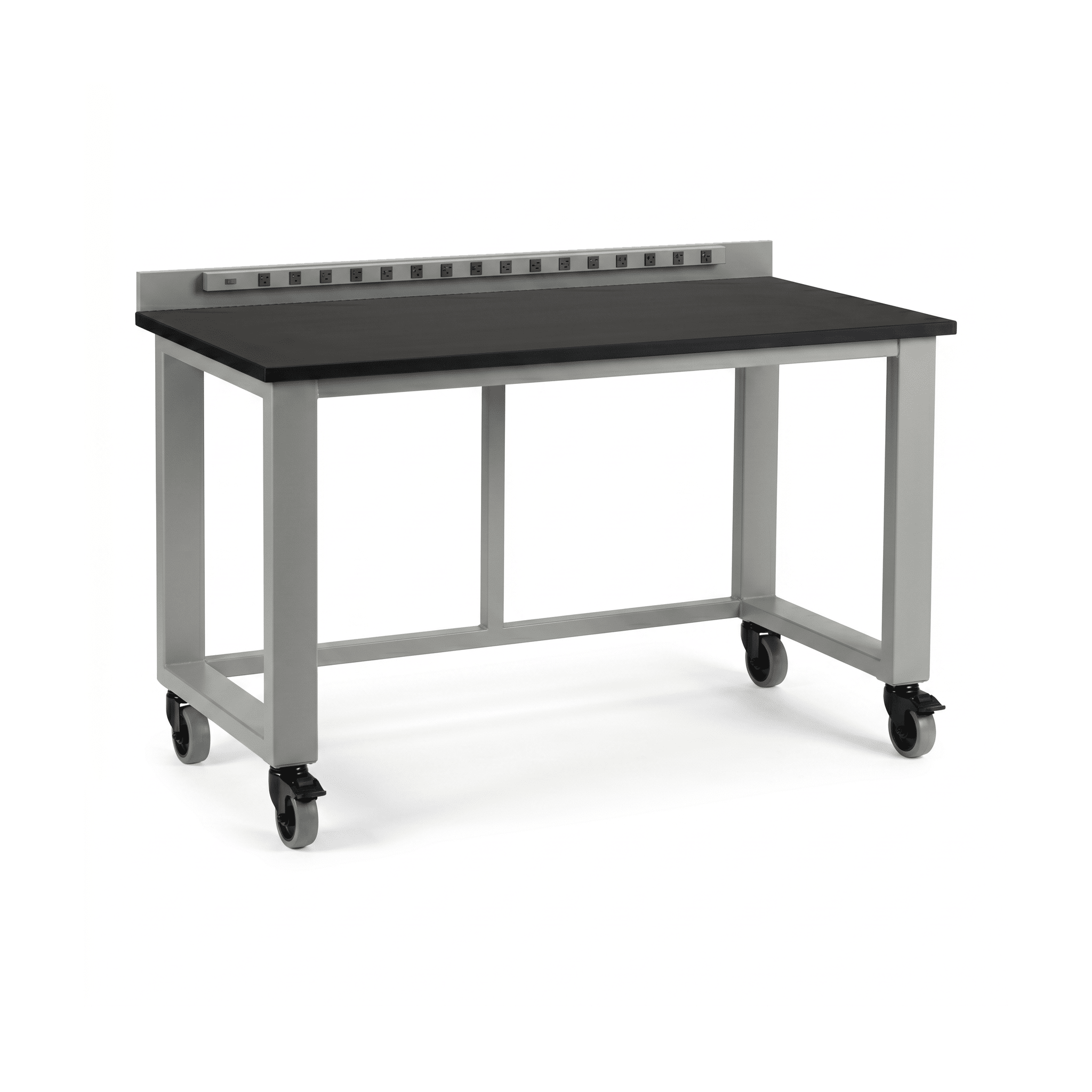 Flex Workbench 60W with Power Bar Work Bench OMNI Lab Solutions Grey 