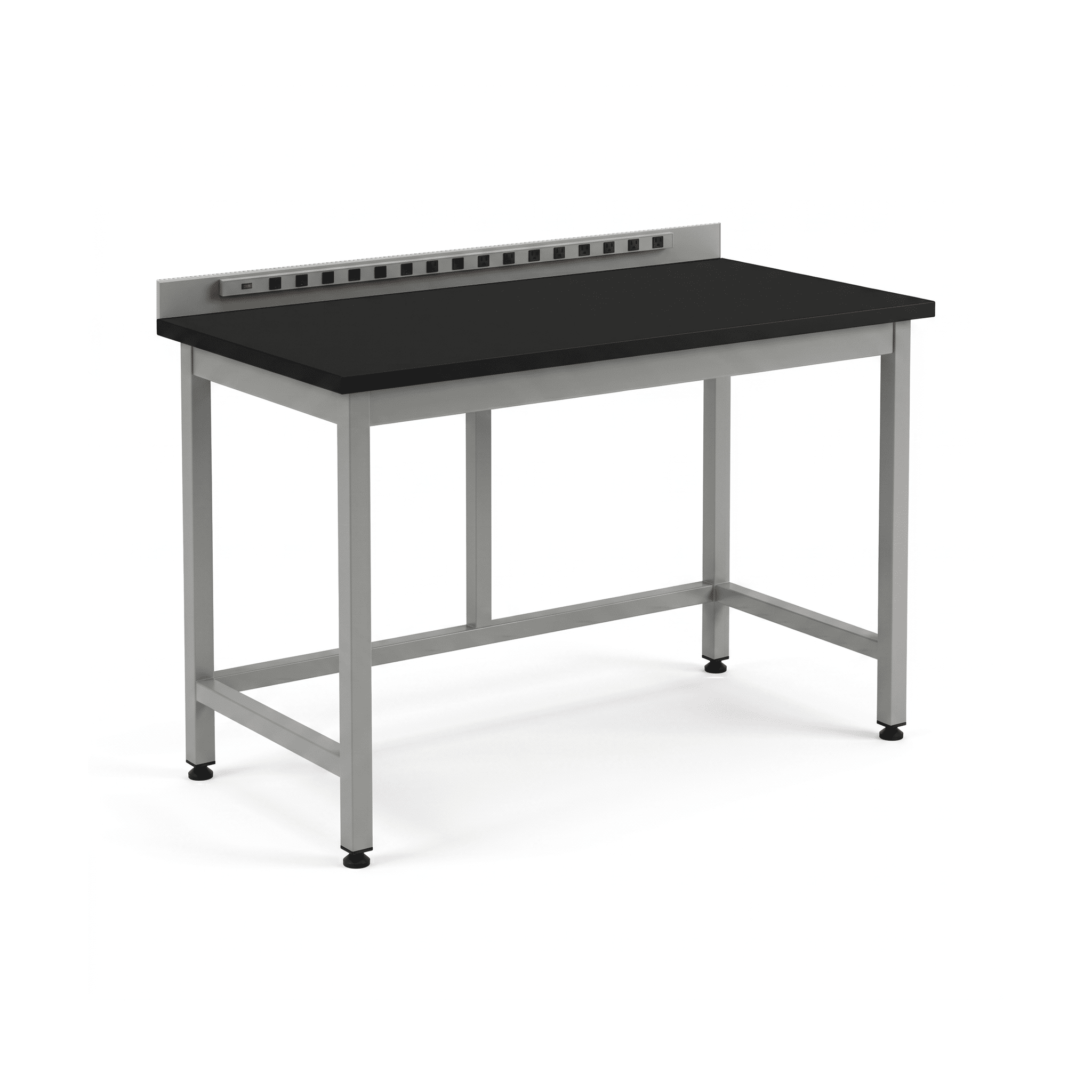 Essential Lab Table 60W with Power Bar Lab Table OMNI Lab Solutions Grey 