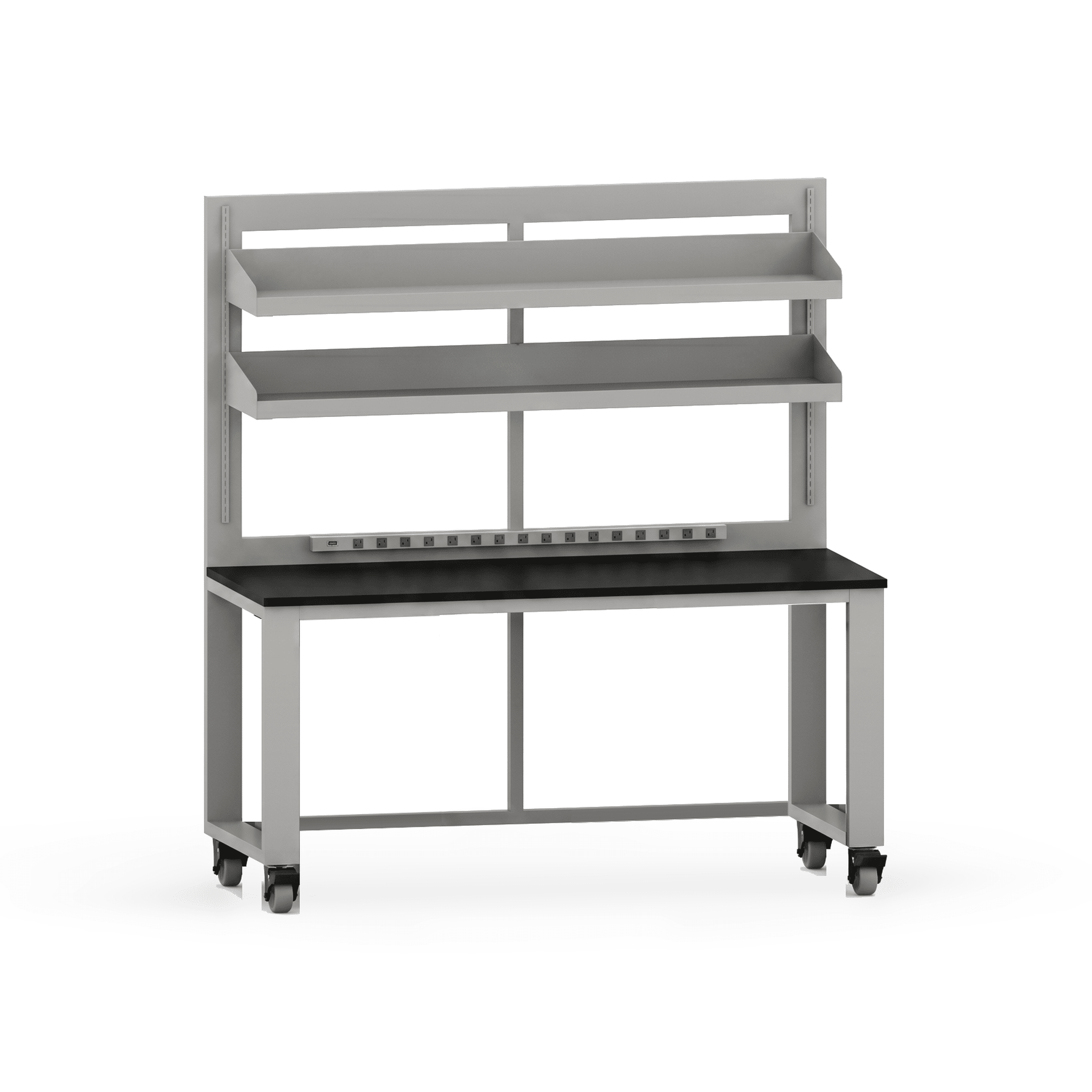 Flex Workstation 72W Workstation OMNI Lab Solutions Grey 