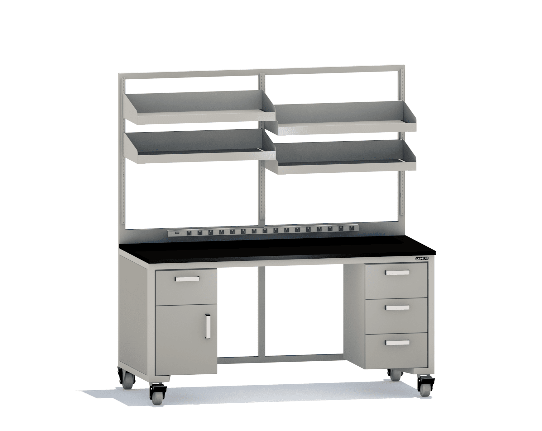 Core Workstation - series four Workstations OMNI Lab Solutions 72" wide 